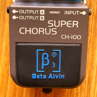 Super Chorus CH-100 By Beta Aivin Massive Stereo Depth Chorus Pedal  FREE shipping! image 1