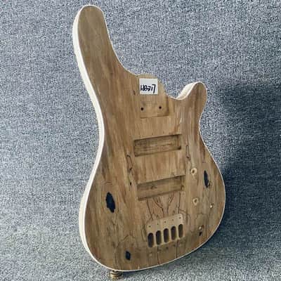 5 String Electric Bass Unfinished Basswood Body image 11