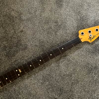 1974 1975 Fender Precision bass neck fretless image 1
