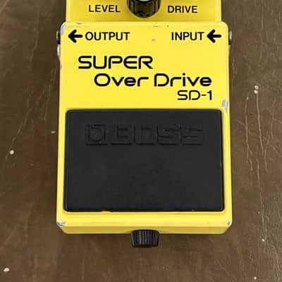 Boss SD-1 Super Overdrive 1981 - 1988 Made In Japan | Reverb