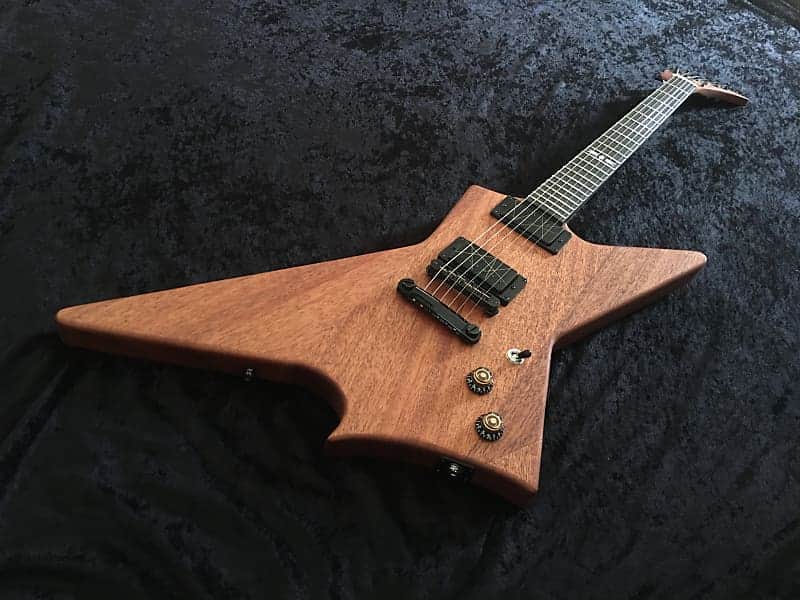 the “PROWLER-BAT" Black Diamond Guitar *w/Hand Etched/wound Pickups (25-yrs Hand Crafting In AMERICA) image 1