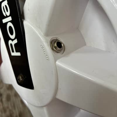 Roland PD-80 V-Pad 8" Single Zone Mesh Drum Pad 2010s - White electric drum set parts head pad image 8