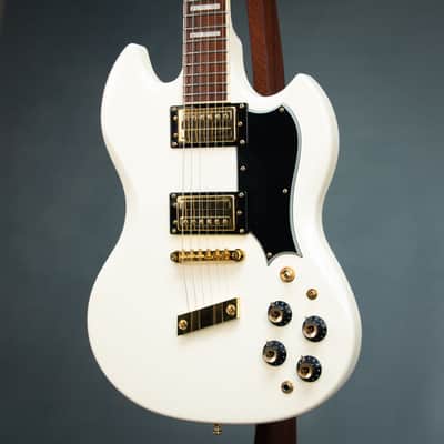 Guild Polara Kim Thayil Signature w/Bag - Vintage White - Preowned image 4