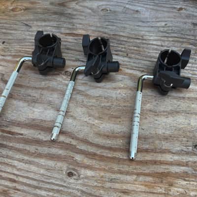 3 PACK Roland MDS-9 MDS-4 tom clamps cymbal rack mounts image 2
