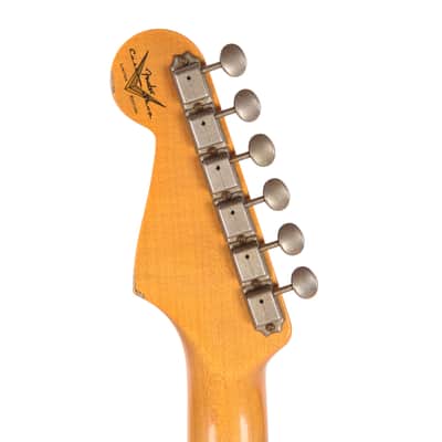Fender Custom Shop Limited Edition Roasted Stratocaster Super Faded Aged Lake Placid Blue Relic (Serial #XN18647) image 7