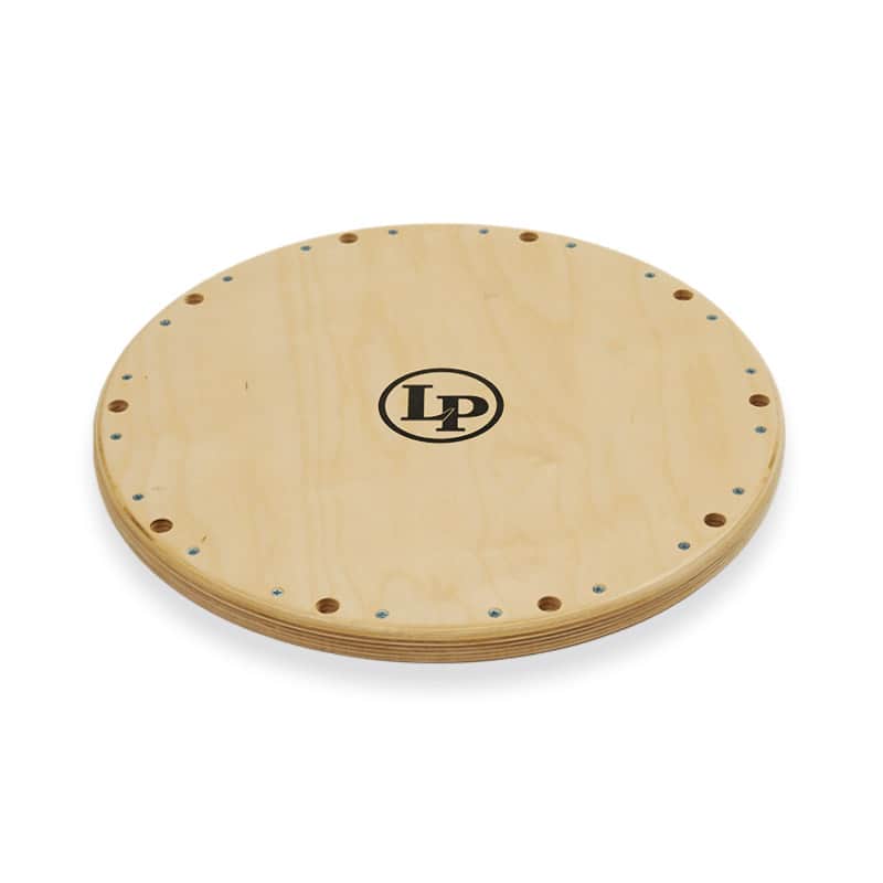 2021 Latin Percussion 14 Inch 10-Lug Wood Tapa, Birch Birch