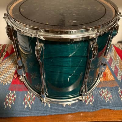 Yamaha Recording Custom 14x12" Tom - Deep Aqua - Near Mint image 4