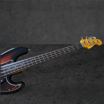 2026 Fender James Jamerson 1962 Precision Bass, Rosewood Fingerboard, 3-Tone Sunburst image 5