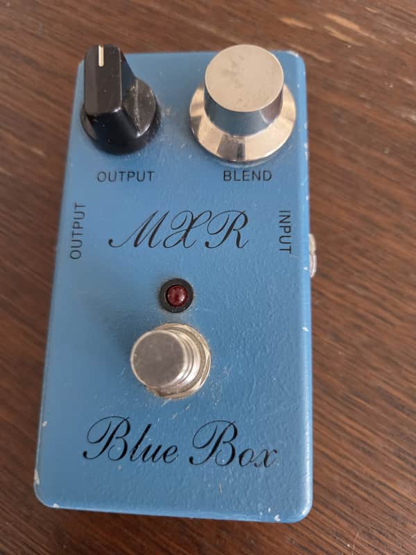 MXR M103 Script Blue Box Reissue image 1