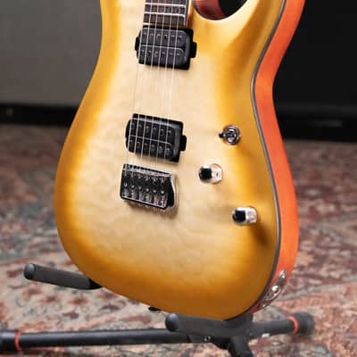 Schecter Omen Extreme-II Electric Guitar - Gold Rush image 4