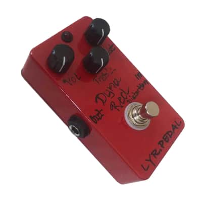 ly rock Red Distortion Pedal True Bypass By Handmade Free Shipment,price include the import duty to US buyer image 2