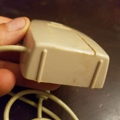 Silvertone T-46 Crystal Harp Mic Telectro Hi-Z lo-fi 1960s Beige Plastic image 7