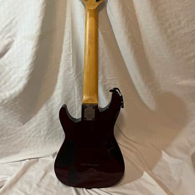 Schecter Damien Elite-8 2015 - 2016 - Crimson Red Burst image 11