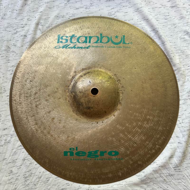 Istanbul Mehmet 13" Hi-Hat Signature 'El Negro' Cymbals (Pair) image 1