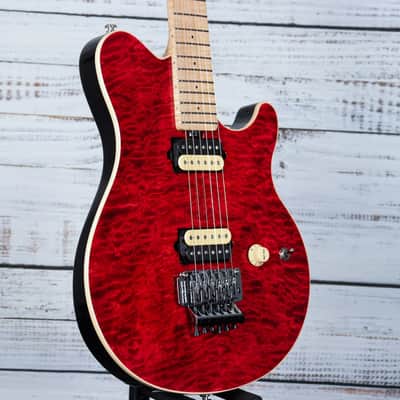 Music Man 30th Anniversary Axis | Translucent Red Quilt (IN-STOCK) image 4