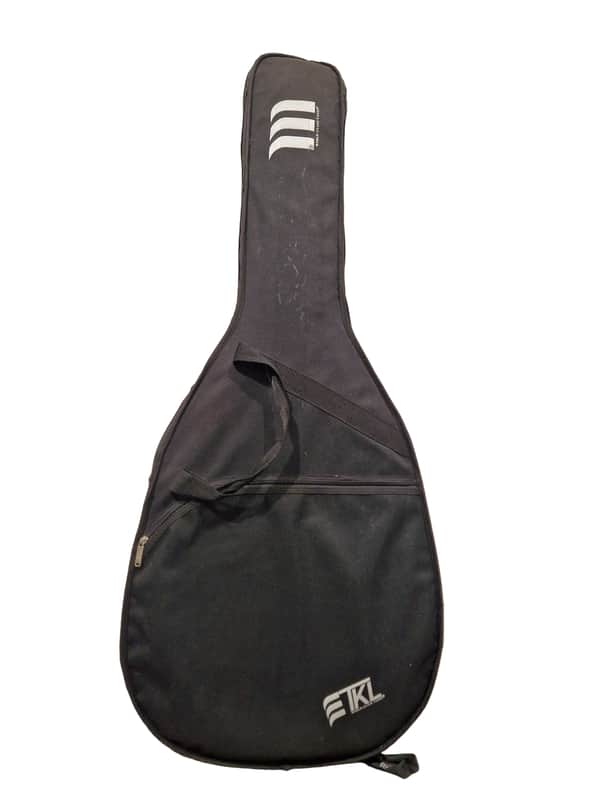 TKL Black Guitar Hard Case - Durable Protection Design - Very Good image 1