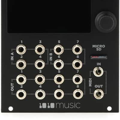 1010music Bitbox Micro Eurorack Compact Sampler with Touchscreen - Black image 2
