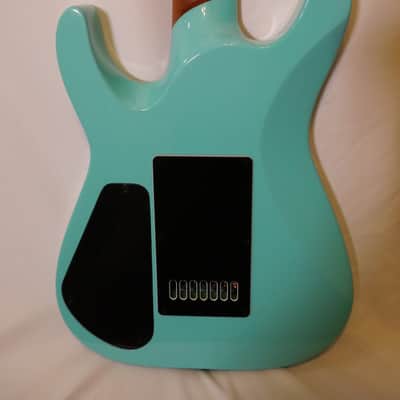 MMC Jackson Pro Series Soloist SL7 ET Josh Smith Signature, Aquamarine W/Case image 2