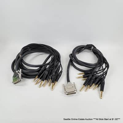 Mogami DB25 x 1/4” - Black and Gold image 2