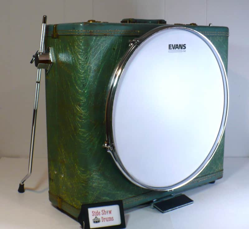 The "Maxim" Suitcase Kick Drum/ Made by Side Show Drums image 1