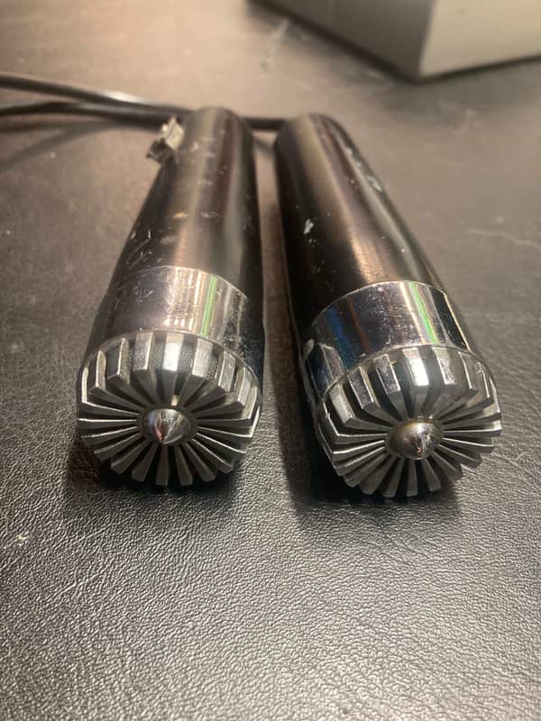 !PAIR! Olson Electronics M-168's 1970's - Black image 1
