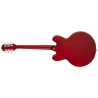 Epiphone ES-335 Semi-Hollowbody Guitar - Cherry image 5
