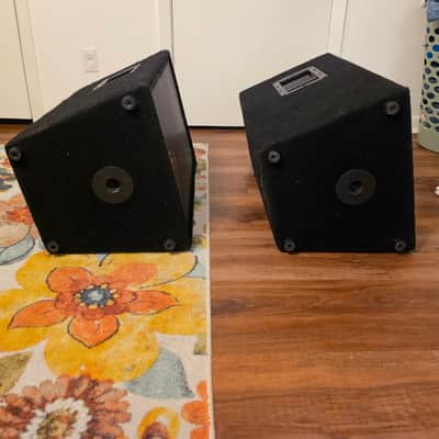 Pair of Yamaha A15 2-Way 800-Watt 15" Passive Loudspeaker 2010s - Black with Stands image 7