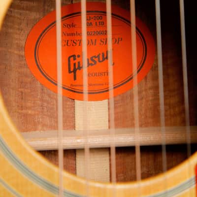 Gibson Custom SJ-200 Koa Limited Edition Jumbo Acoustic Guitar 2006 Pre-Owned image 8