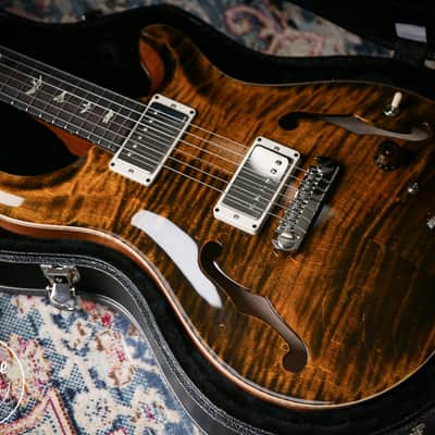 2025 PRS Hollowbody II Piezo Yellow Tiger image 4