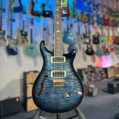 PRS Custom 2408 Semi Hollow 40th Anniversary 2025 - Faded Whale Blue Smokeburst, Signature Dealer, Free Ship, FREE PLEK 313 image 10