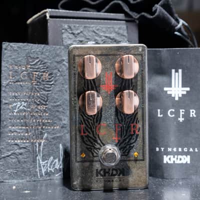 KHDK Electronics LCFR acid-burnt - red | Nergal of Behemoth signature limited edition overdrive/boost pedal | 22 of 25 image 3