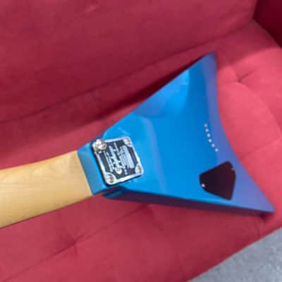 Epiphone Demon V Electric Guitar 2001/2002 - Metallic Blue image 13