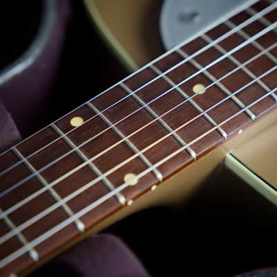 Holy Grail Vintage 1956 Gretsch Jaguar Tan 6184 Electromatic Corvette Hollowbody image 10