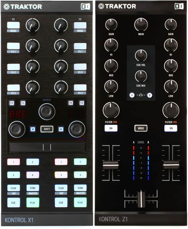 Native Instruments Traktor Kontrol X1 DJ Controller Bundle with