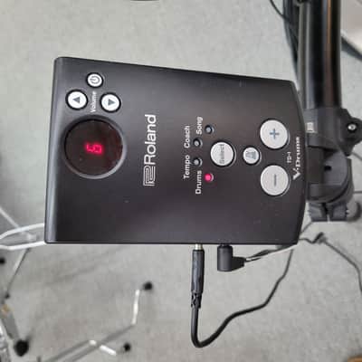 Roland TD-1DMK V-Drum Kit with Mesh Pads & Extra Cymbal- Black image 3