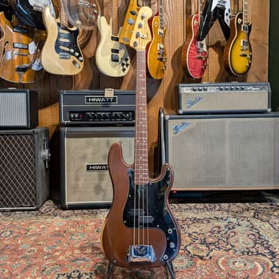 Fender Precision Bass with Rosewood Fretboard 1977 - 1978 - Mocha Brown image 5