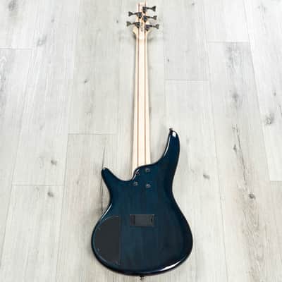 Ibanez SR Standard SR405EQM 5-String Bass, Quilted Maple Top, Stained Cosmic Blue Starburst image 5