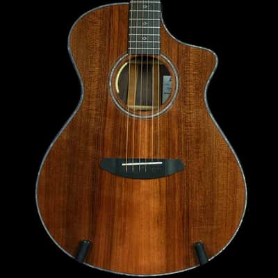 Breedlove Premier Concert Thinline CE Mineralized Buckskin Redwood/Brazilian Rosewood Limited Edition Acoustic Guitar image 3