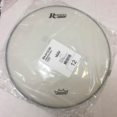 Rogers - RBH12A - Logo Drum Head 12" Coated White image 1