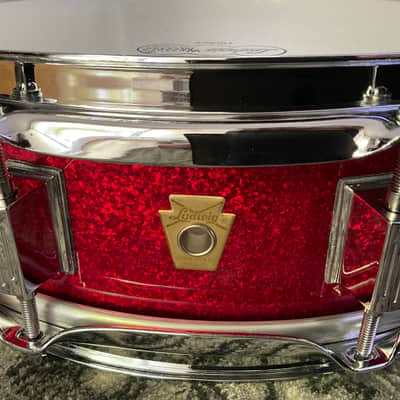 Ludwig Legacy Classic 4 x 14” Snare Drum Red Sparkle image 4