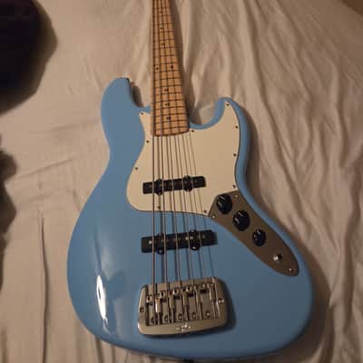 G&L Fullerton Deluxe JB-5 2023 - Himalayan Blue image 2
