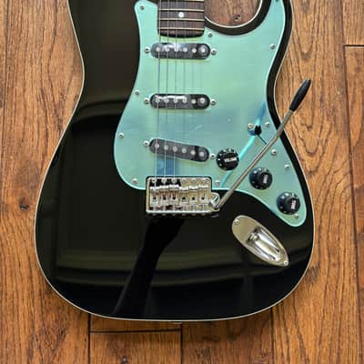 2018 Fender AST Aerodyne Stratocaster Black w/ Mirror Guard MIJ Japan image 6