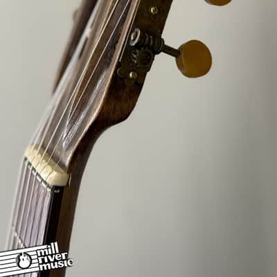 Vintage Maccaferri Selmer Style D-Hole Busato Jazz Guitar 1940s–1950s w/ Case image 9