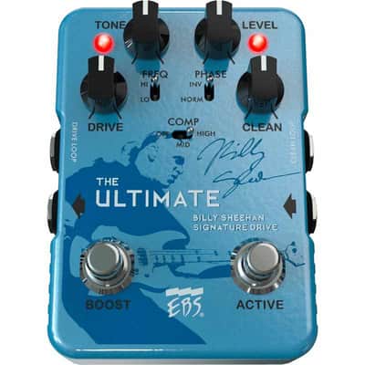 EBS SHEEHAN-ULTIMATE Pédale d'overdrive basse Signature Billy Sheehan Ultimate image 1