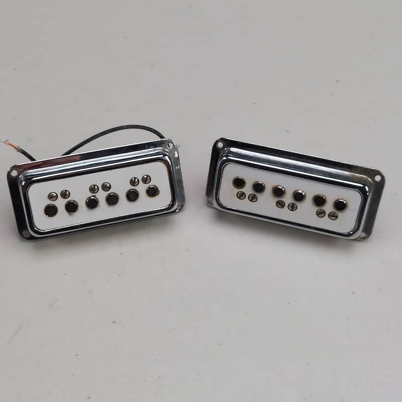 Early 1960's DeArmond Dynasonic Pickup Set 10.97k/10.84k (P-266) image 1