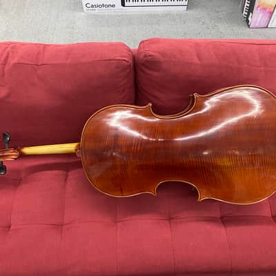 Mint Scherl and Roth R204E3 Cello Outfit 3/4 with Bag and Bow image 7