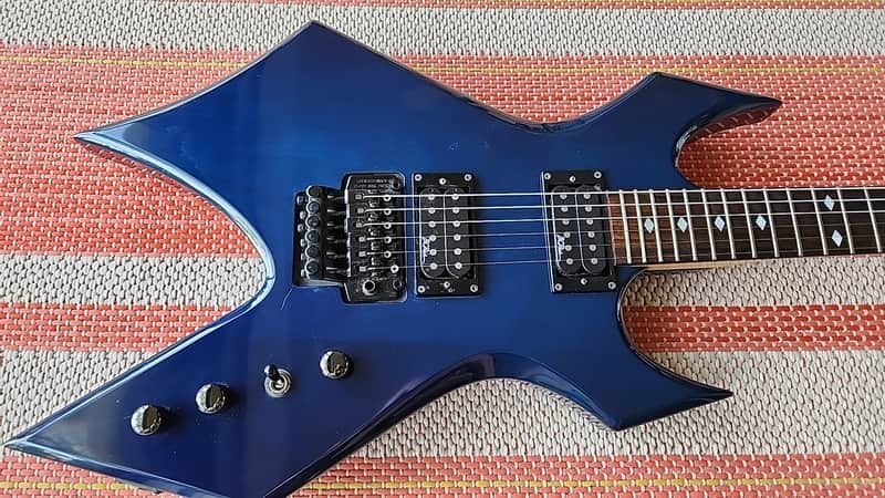 B.C. Rich Warlock N.J. Series , w/Floyd Rose, VG image 1