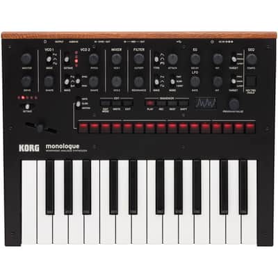 Korg Monologue Analog Synthesizer - Black