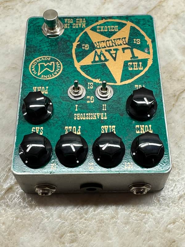 Menatone The Law Bender Deluxe 2025 - Green & Gold | Reverb