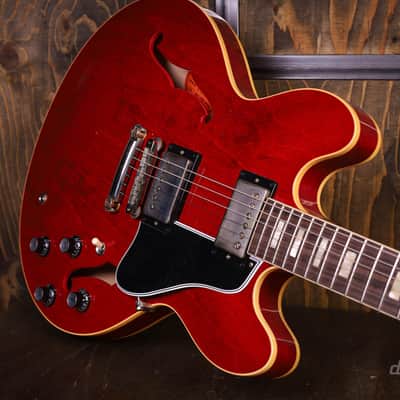 Gibson 1964 ES-335 Reissue Sixties Cherry Murphy Lab Light Aged #..518 image 14
